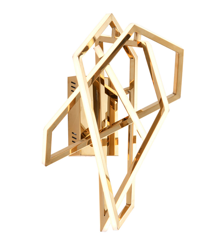 Bethel International FIT38W15G Wall Sconce Light - Gold