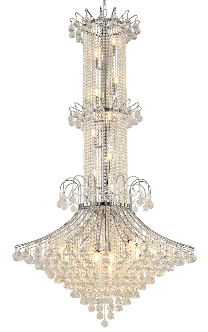 Bethel International LA47C72CH Chandelier Light - Chrome