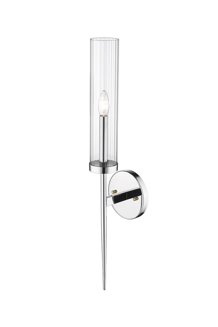 Bethel International MU27W30CH Wall Sconce Light - Chrome