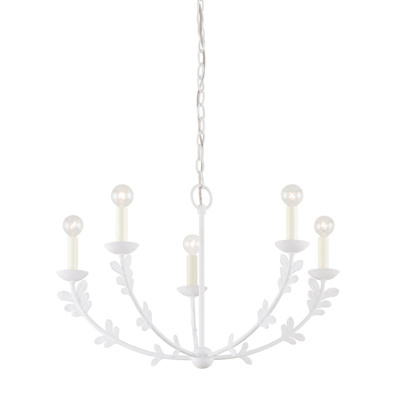 Troy Florian F4428-GSW Chandelier Light - Gesso White