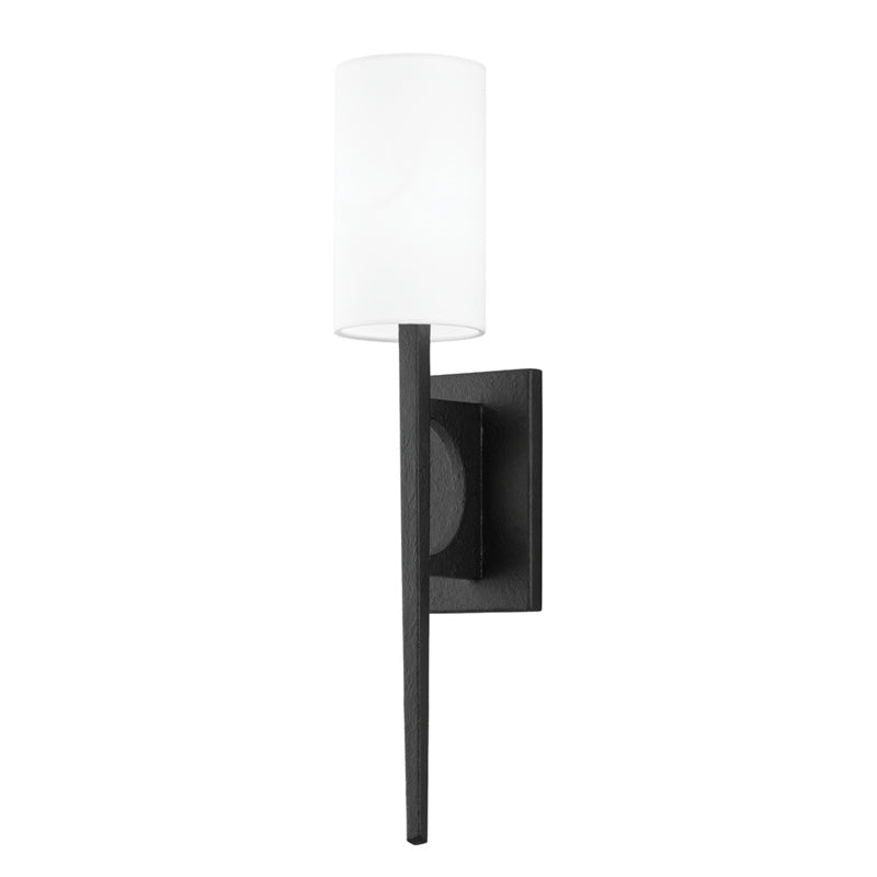 Troy Wallace B1041-BI Wall Sconce Light - Black Iron