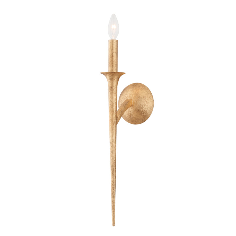 Troy Luca B1071-VGL Wall Sconce Light - Vintage Gold Leaf