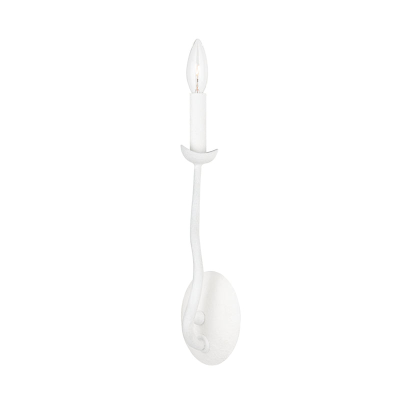 Troy Reign B1081-GSW Wall Sconce Light - Gesso White