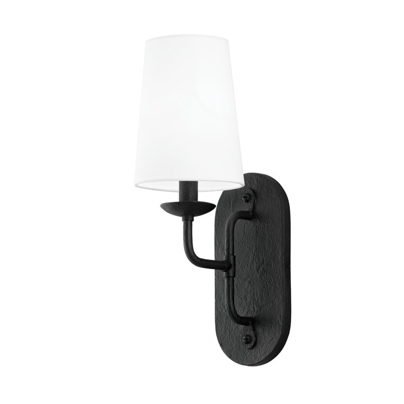 Troy Moe B1621-BI Wall Sconce Light - Black Iron