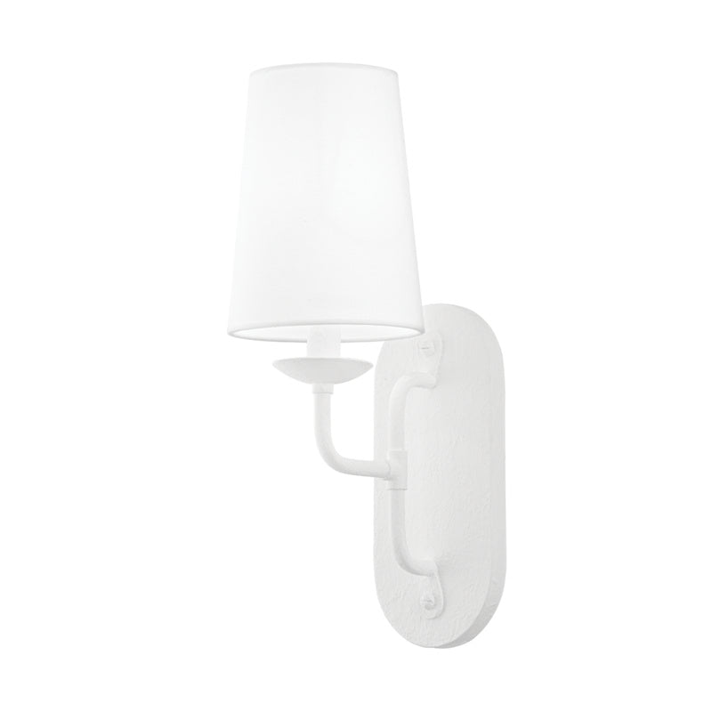 Troy Moe B1621-GSW Wall Sconce Light - Gesso White