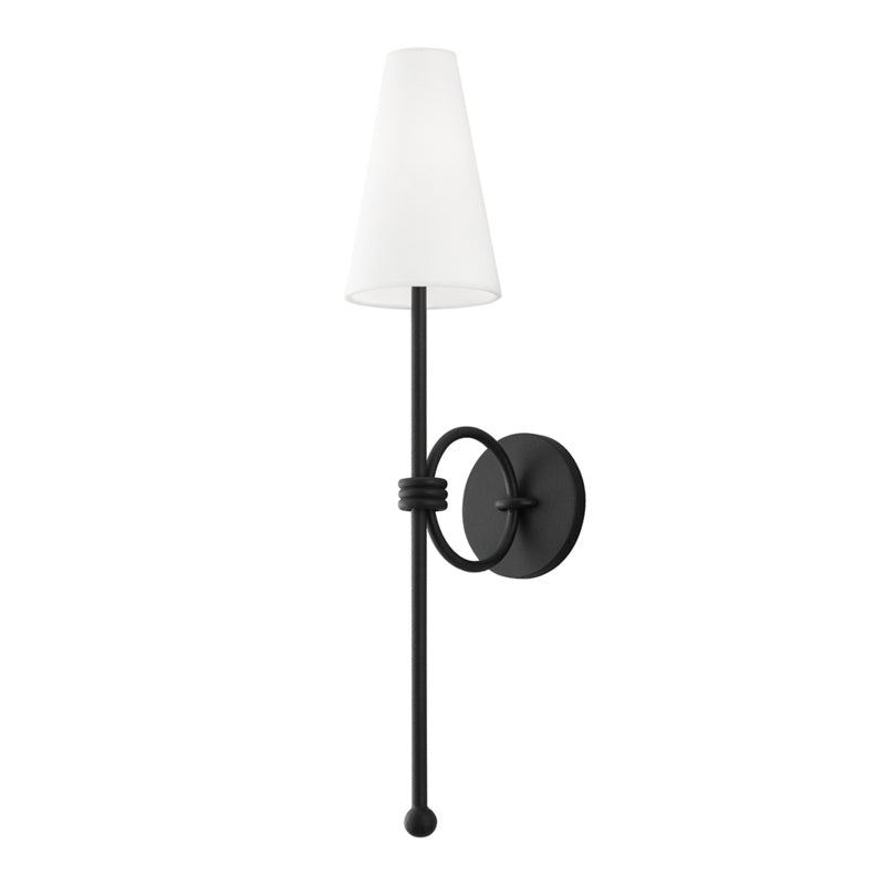 Troy Magnus B3691-TBK Wall Sconce Light - Textured Black