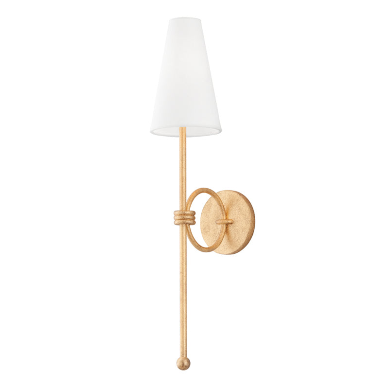 Troy Magnus B3691-VGL Wall Sconce Light - Vintage Gold Leaf