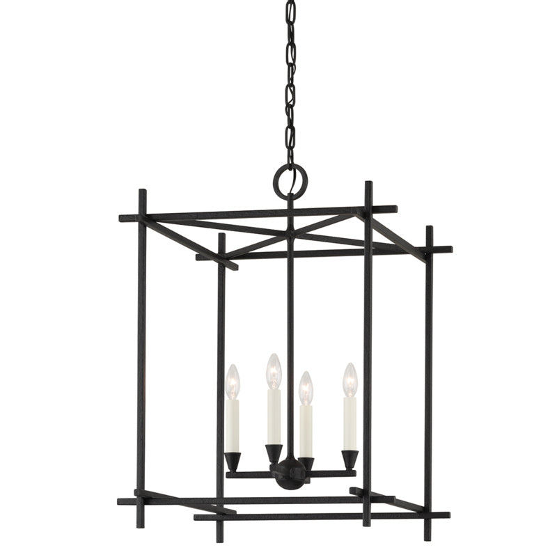 Troy Huck F1097-BI Pendant Light - Black Iron