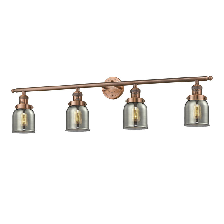 Innovations Franklin Restoration 215-AC-G53-LED Bath Vanity Light 42 in. wide - Antique Copper