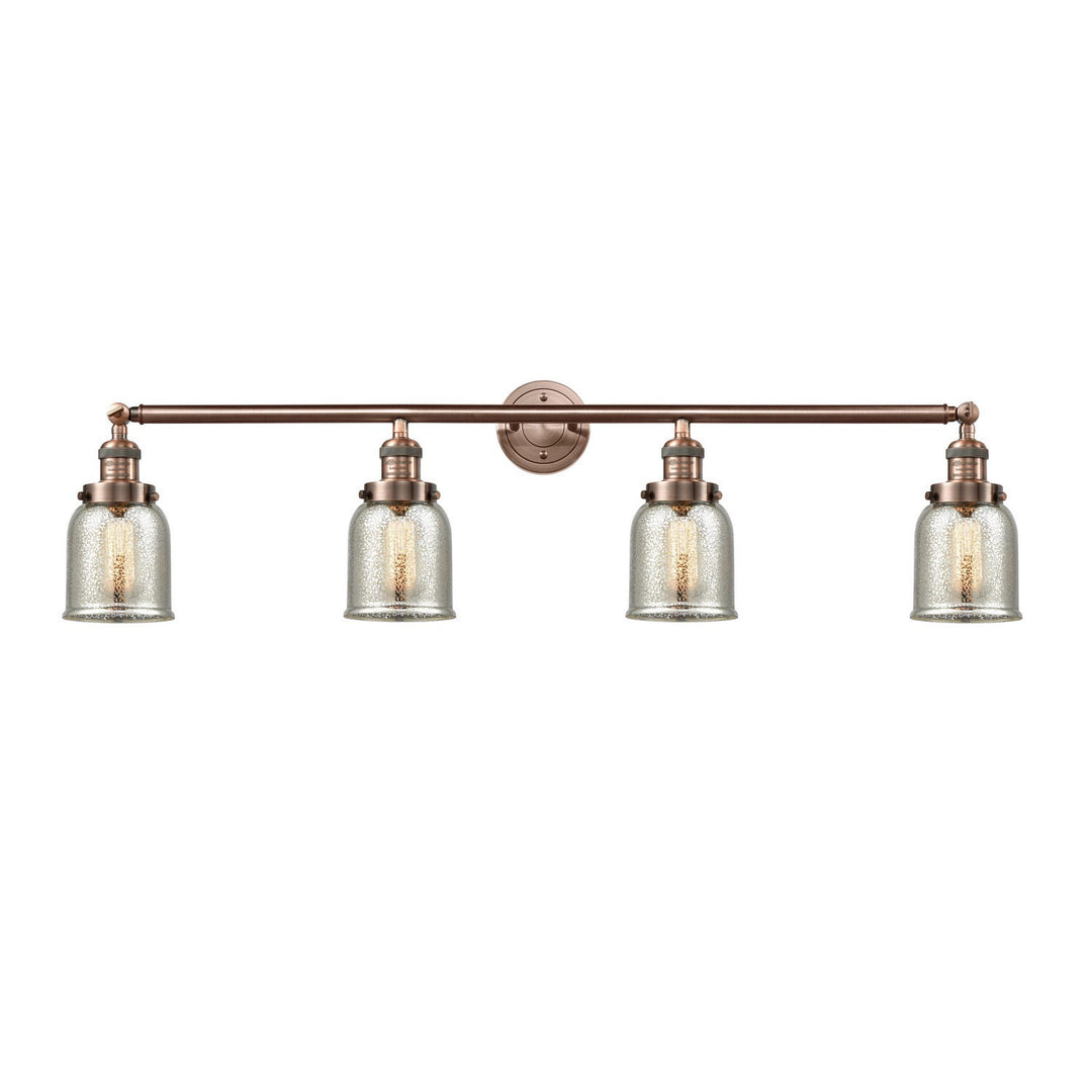 Innovations Franklin Restoration 215-AC-G58 Bath Vanity Light 43 in. wide - Antique Copper