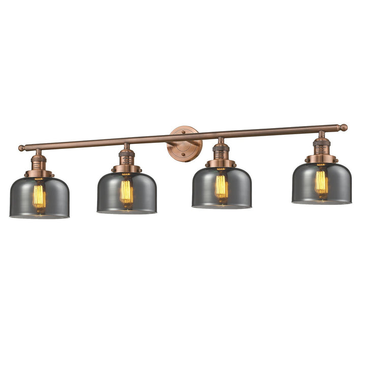 Innovations Franklin Restoration 215-AC-G73-LED Bath Vanity Light 44 in. wide - Antique Copper