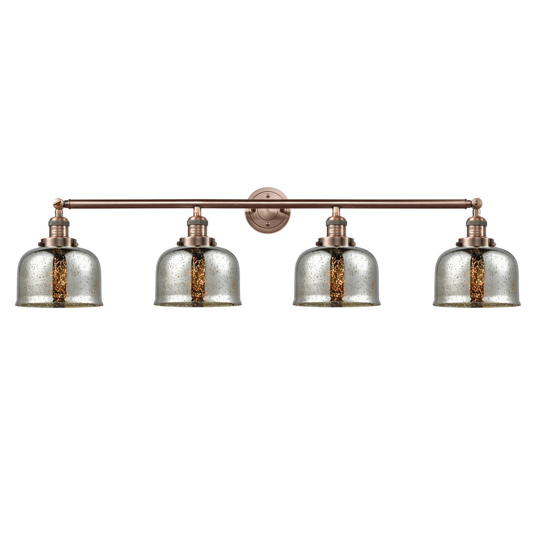 Innovations Franklin Restoration 215-AC-G78 Bath Vanity Light 45 in. wide - Antique Copper