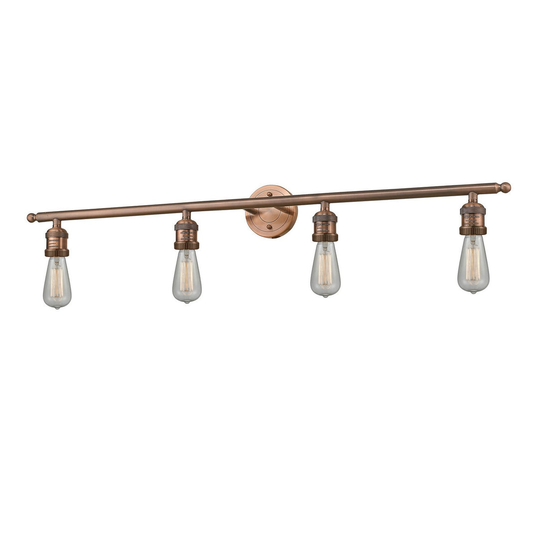 Innovations Franklin Restoration 215-AC-LED Bath Vanity Light 42 in. wide - Antique Copper