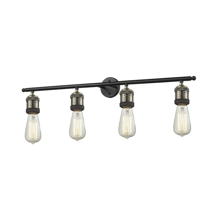 Innovations Franklin Restoration 215-BAB Bath Vanity Light 42 in. wide - Black Antique Brass