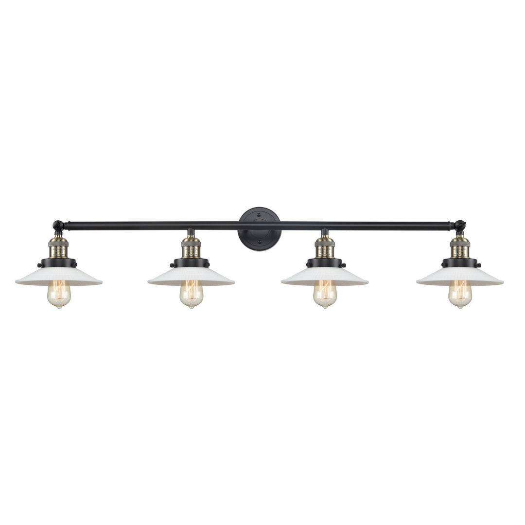 Innovations Franklin Restoration 215-BAB-G1 Bath Vanity Light 45 in. wide - Black Antique Brass