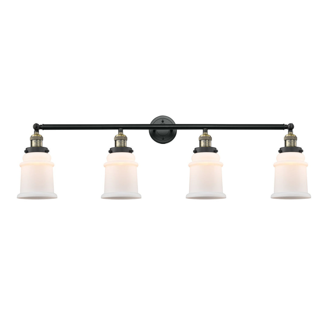 Innovations Franklin Restoration 215-BAB-G181 Bath Vanity Light 42 in. wide - Black Antique Brass