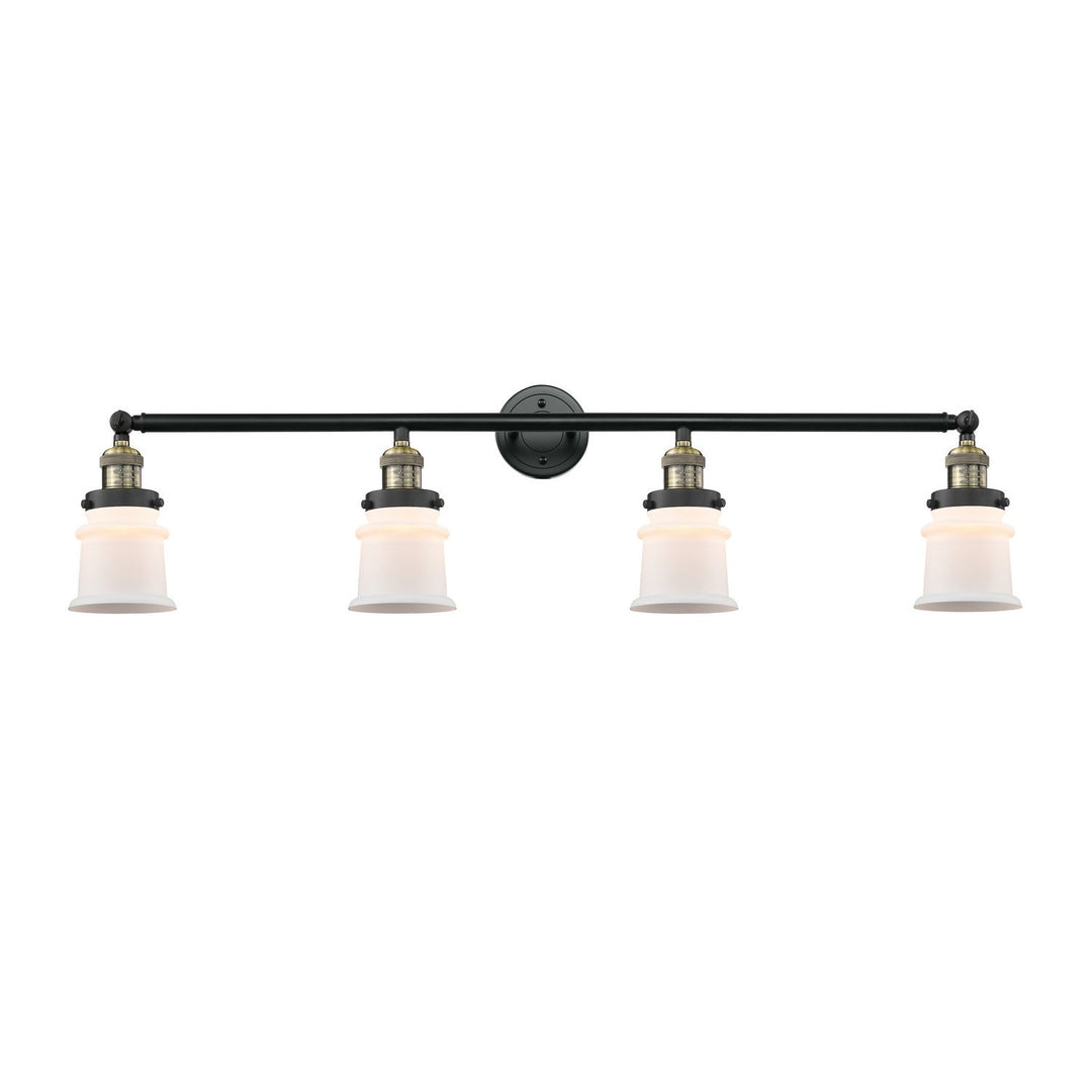 Innovations Franklin Restoration 215-BAB-G181S Bath Vanity Light 42 in. wide - Black Antique Brass