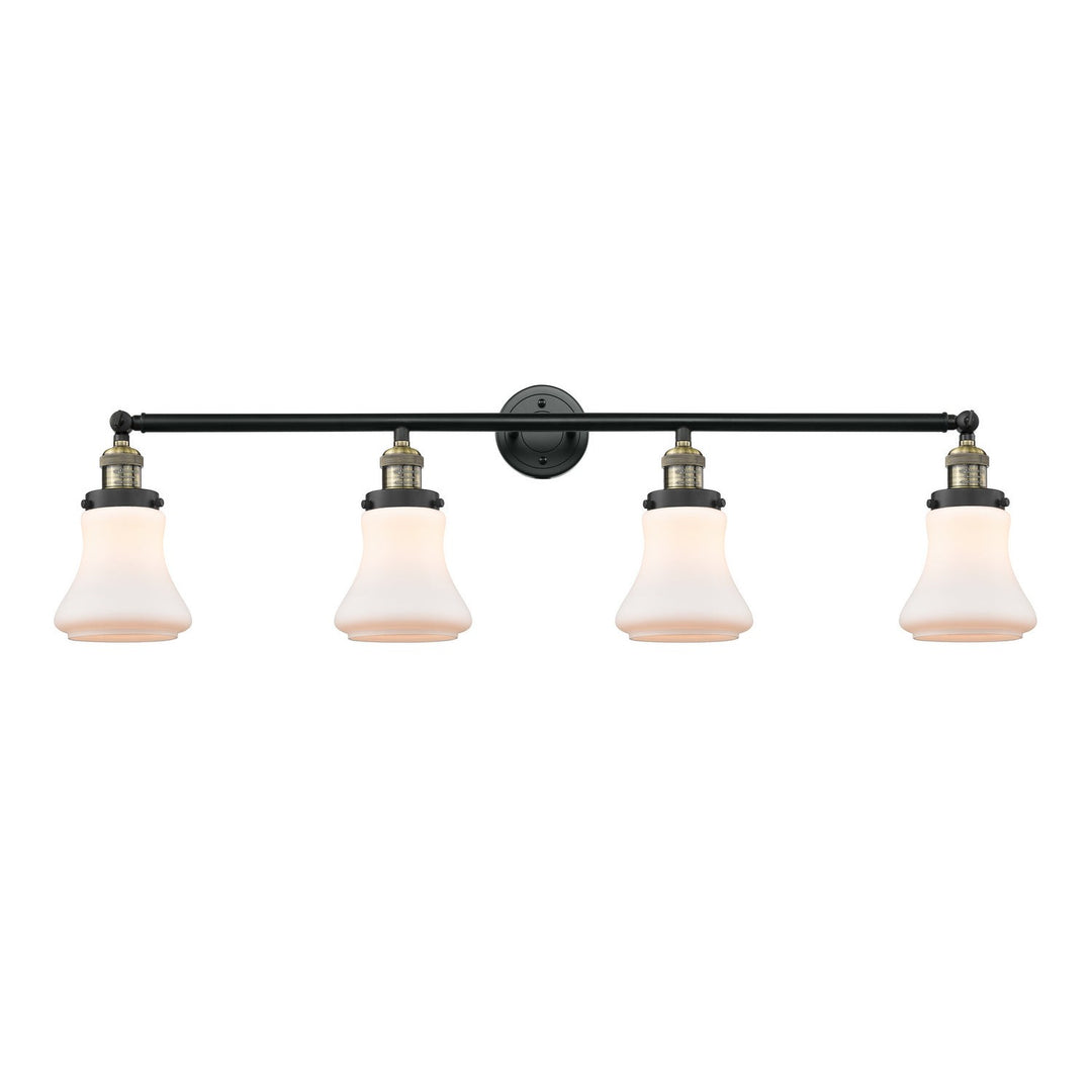 Innovations Franklin Restoration 215-BAB-G191 Bath Vanity Light 43 in. wide - Black Antique Brass