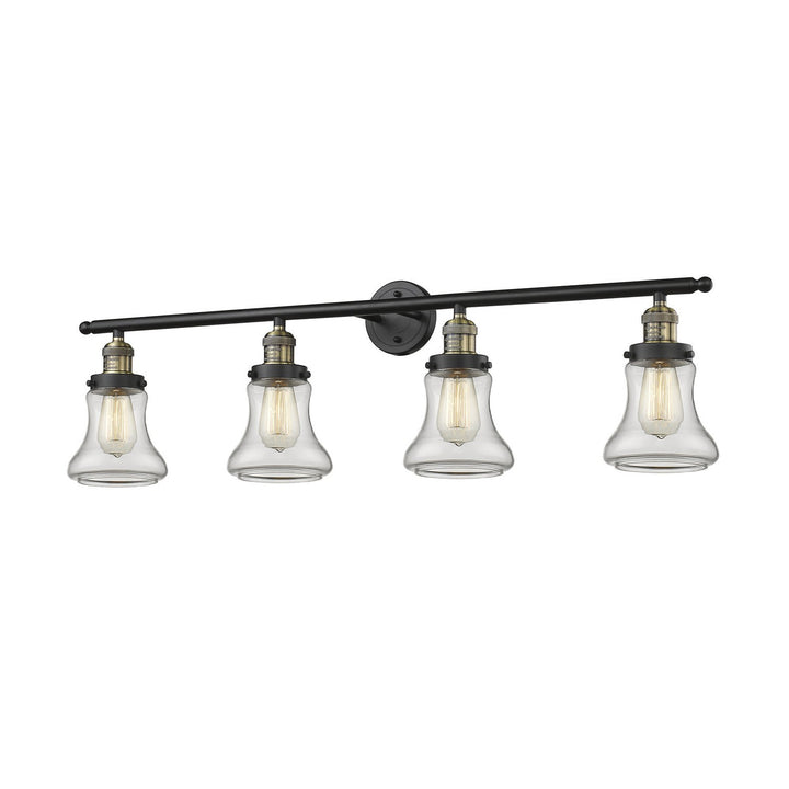 Innovations Franklin Restoration 215-BAB-G192-LED Bath Vanity Light 43 in. wide - Black Antique Brass