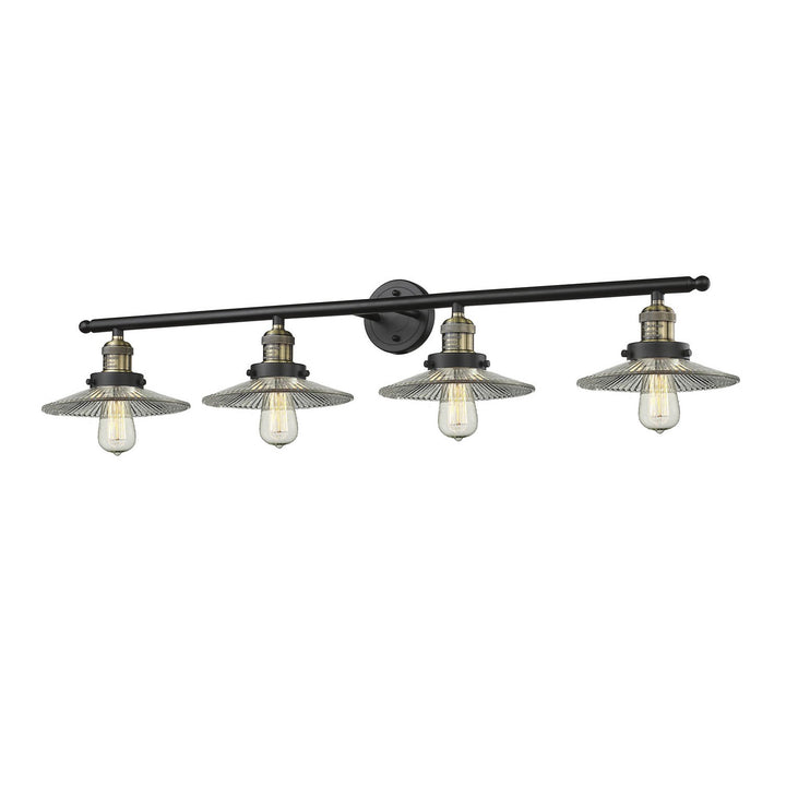 Innovations Franklin Restoration 215-BAB-G2 Bath Vanity Light 45 in. wide - Black Antique Brass