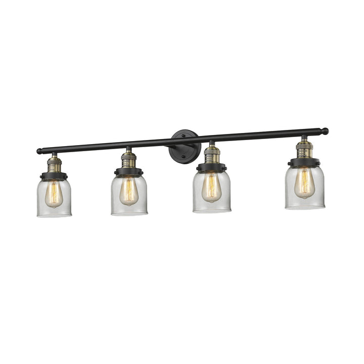 Innovations Franklin Restoration 215-BAB-G52 Bath Vanity Light 42 in. wide - Black Antique Brass