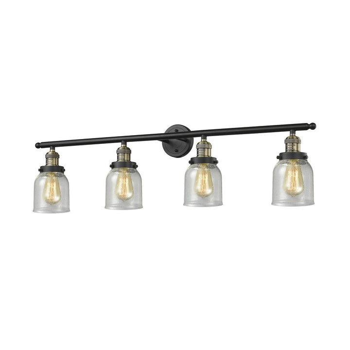 Innovations Franklin Restoration 215-BAB-G54 Bath Vanity Light 42 in. wide - Black Antique Brass