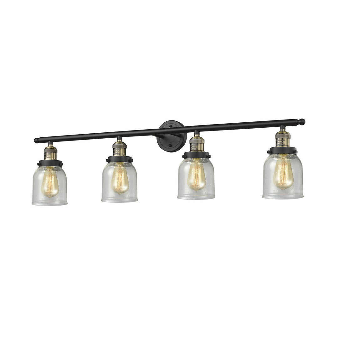 Innovations Franklin Restoration 215-BAB-G54-LED Bath Vanity Light 42 in. wide - Black Antique Brass