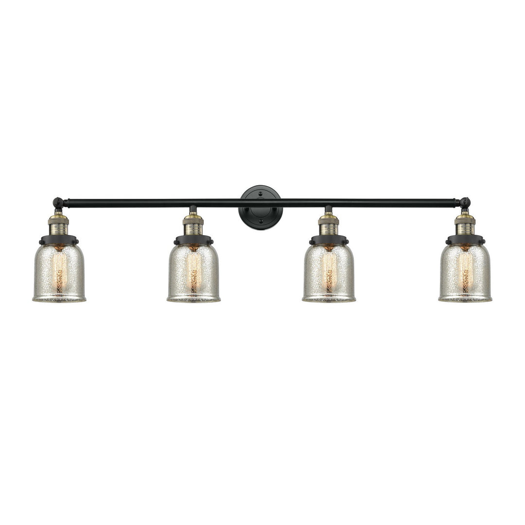 Innovations Franklin Restoration 215-BAB-G58 Bath Vanity Light 43 in. wide - Black Antique Brass