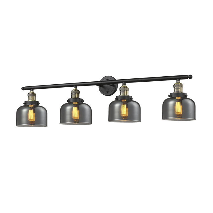 Innovations Franklin Restoration 215-BAB-G73-LED Bath Vanity Light 44 in. wide - Black Antique Brass