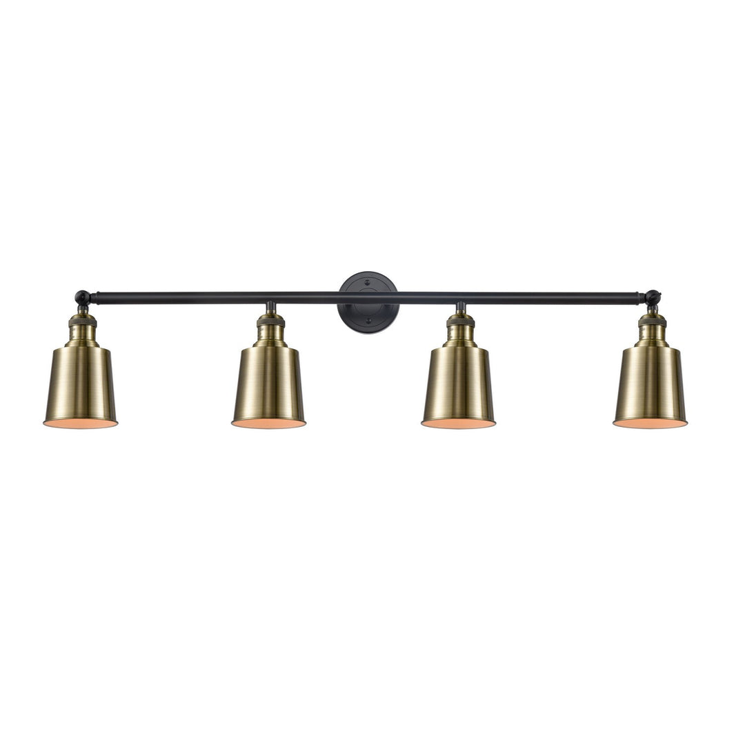 Innovations Franklin Restoration 215-BAB-M9-AB-LED Bath Vanity Light 42 in. wide - Black Antique Brass