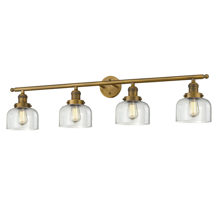 Innovations Franklin Restoration 215-BB-G72-LED Bath Vanity Light 44 in. wide - Brushed Brass
