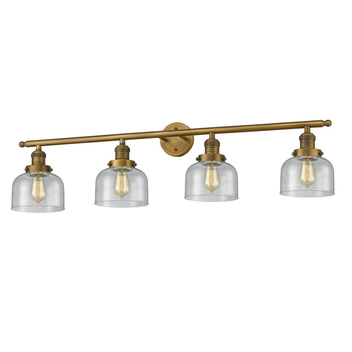 Innovations Franklin Restoration 215-BB-G74-LED Bath Vanity Light 44 in. wide - Brushed Brass