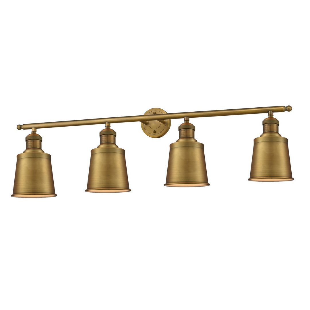 Innovations Franklin Restoration 215-BB-M9-BB Bath Vanity Light 42 in. wide - Brushed Brass