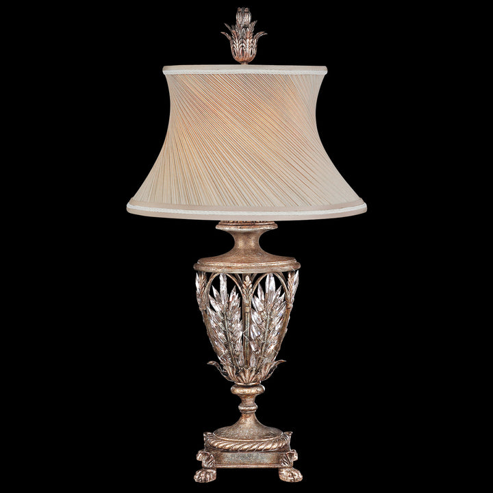 Fine Art Lighting 301610ST Winter Palace One Light Table Lamp Lamp Pewter, Nickel, Silver