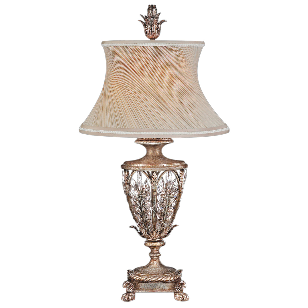 Fine Art Lighting 301610ST Winter Palace One Light Table Lamp Lamp Pewter, Nickel, Silver