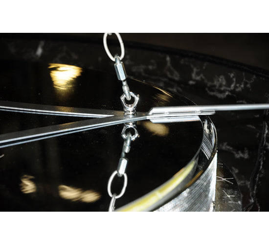 Meyda Tiffany Lighting 124067 Organza Shade Lamp Shade Black