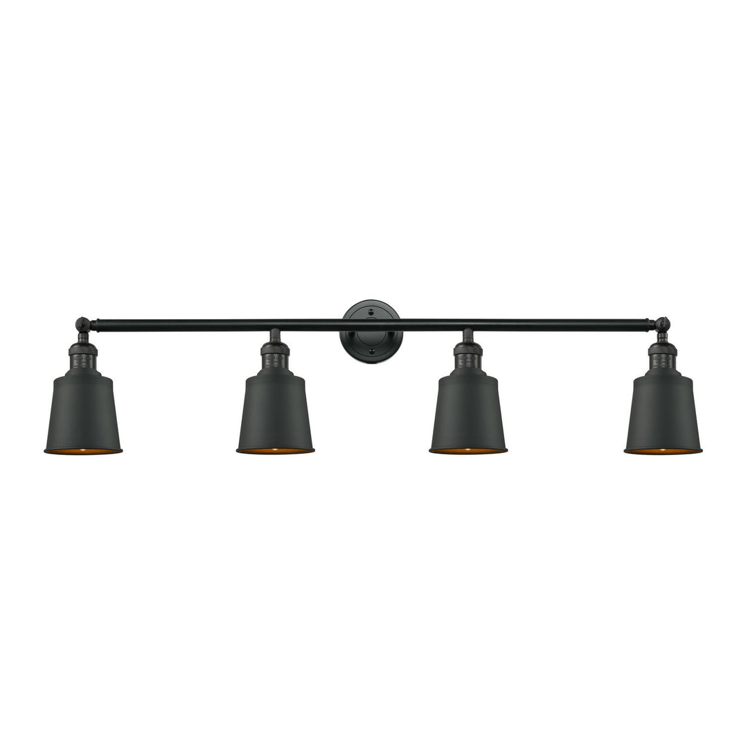 Innovations Franklin Restoration 215-BK-M9-BK Bath Vanity Light 42 in. wide - Matte Black