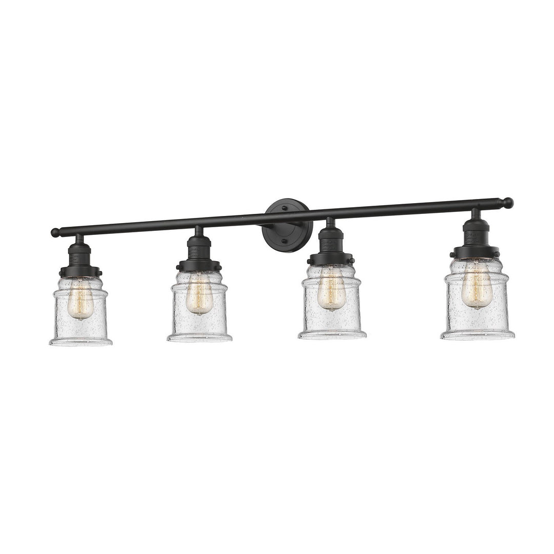 Innovations Franklin Restoration 215-OB-G184-LED Bath Vanity Light 42 in. wide - Oil Rubbed Bronze