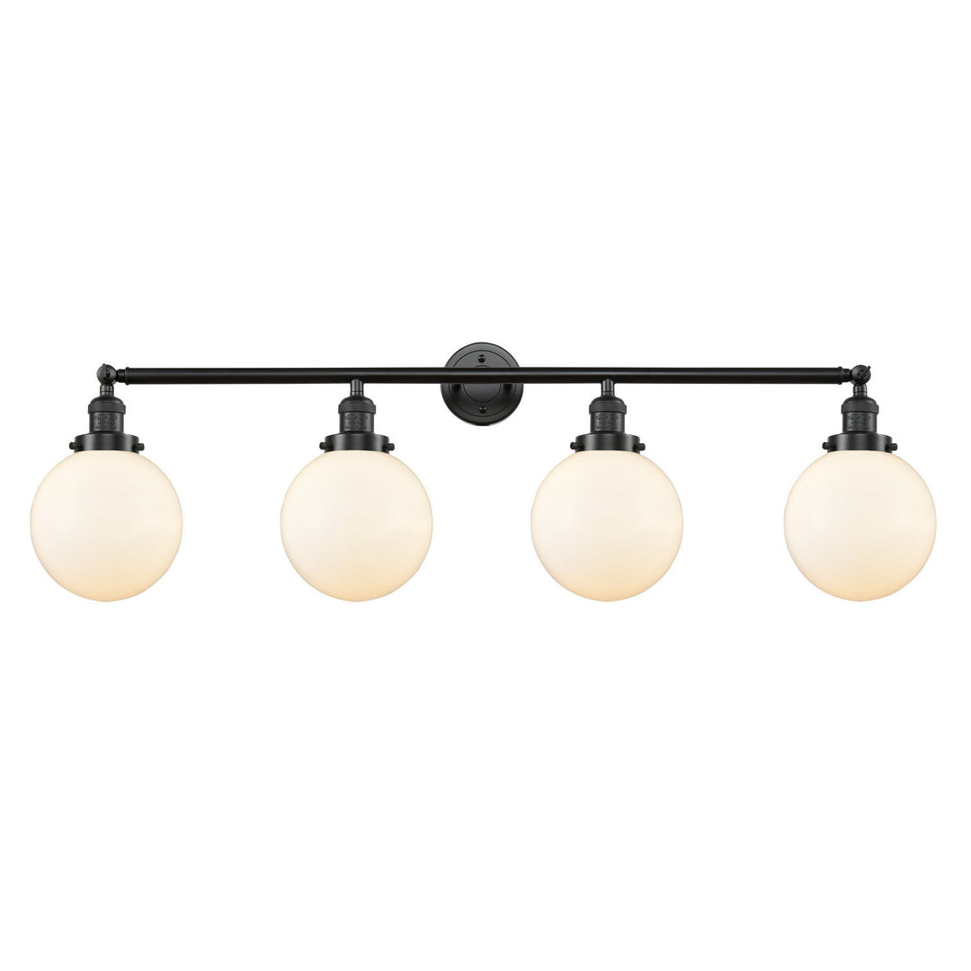 Innovations Franklin Restoration 215-OB-G201-8-LED Bath Vanity Light 44 in. wide - Oil Rubbed Bronze