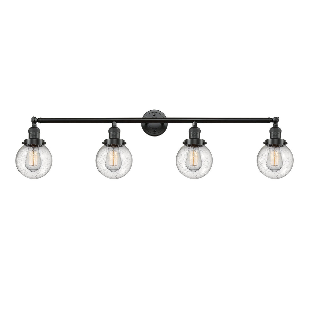 Innovations Franklin Restoration 215-OB-G204-6 Bath Vanity Light 42 in. wide - Oil Rubbed Bronze