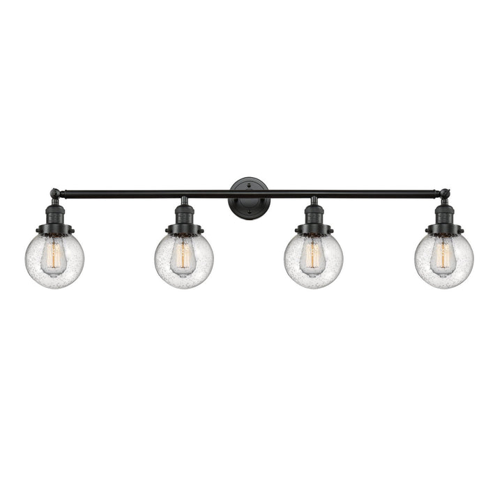 Innovations Franklin Restoration 215-OB-G204-6 Bath Vanity Light 42 in. wide - Oil Rubbed Bronze