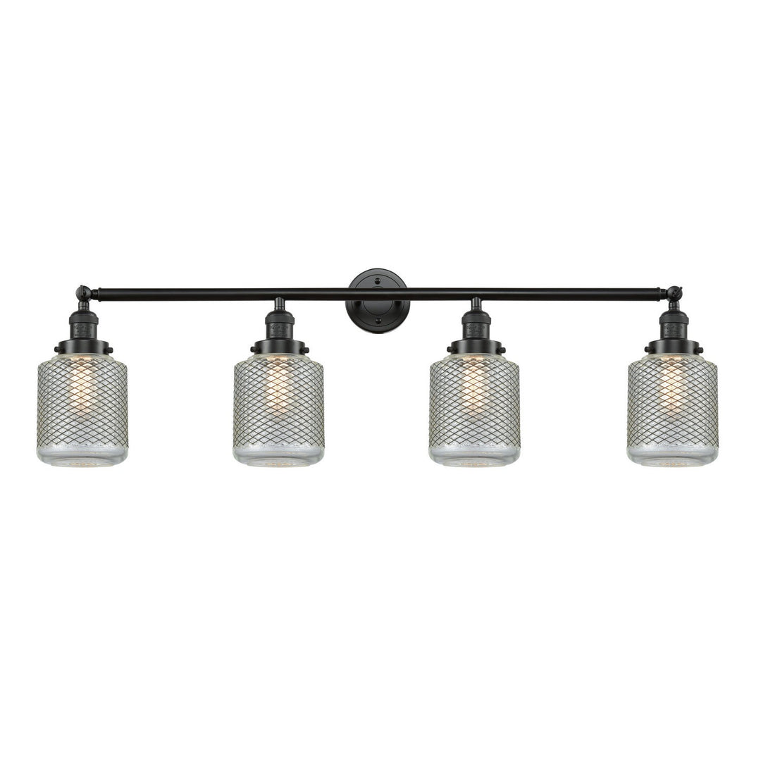 Innovations Franklin Restoration 215-OB-G262 Bath Vanity Light 44 in. wide - Oil Rubbed Bronze