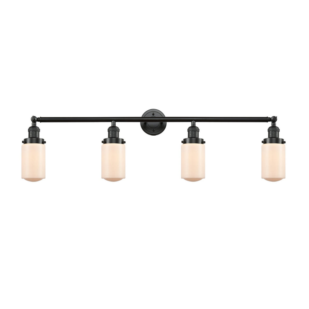 Innovations Franklin Restoration 215-OB-G311 Bath Vanity Light 43 in. wide - Oil Rubbed Bronze