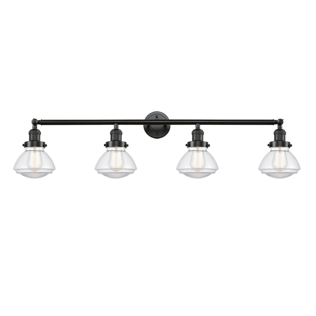 Innovations Franklin Restoration 215-OB-G322 Bath Vanity Light 43 in. wide - Oil Rubbed Bronze