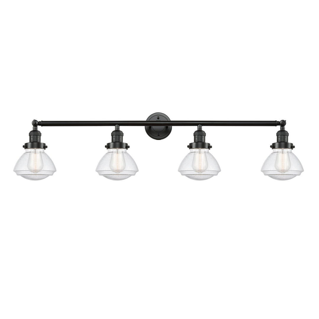 Innovations Franklin Restoration 215-OB-G324 Bath Vanity Light 43 in. wide - Oil Rubbed Bronze