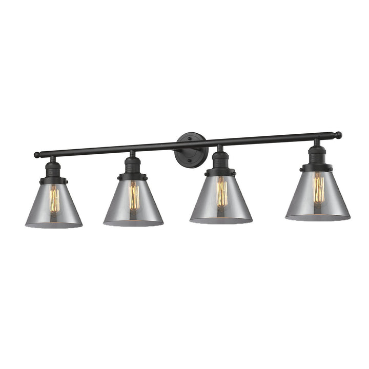 Innovations Franklin Restoration 215-OB-G43-LED Bath Vanity Light 44 in. wide - Oil Rubbed Bronze