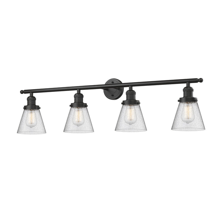 Innovations Franklin Restoration 215-OB-G64-LED Bath Vanity Light 43 in. wide - Oil Rubbed Bronze