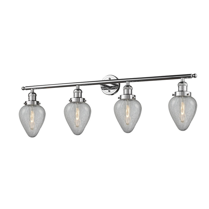 Innovations Franklin Restoration 215-PC-G165-LED Bath Vanity Light 43 in. wide - Polished Chrome