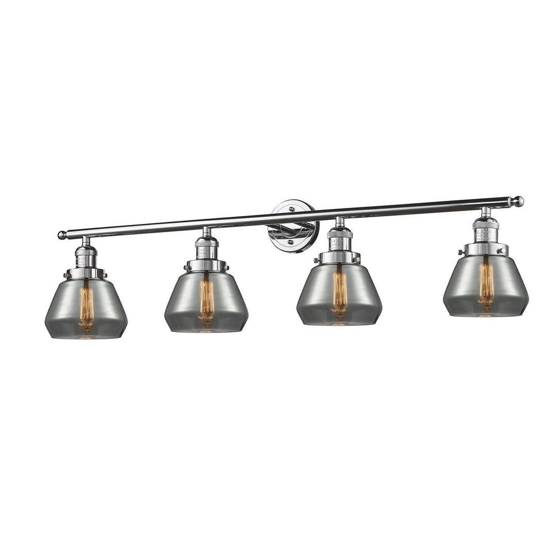 Innovations Franklin Restoration 215-PC-G173-LED Bath Vanity Light 43 in. wide - Polished Chrome