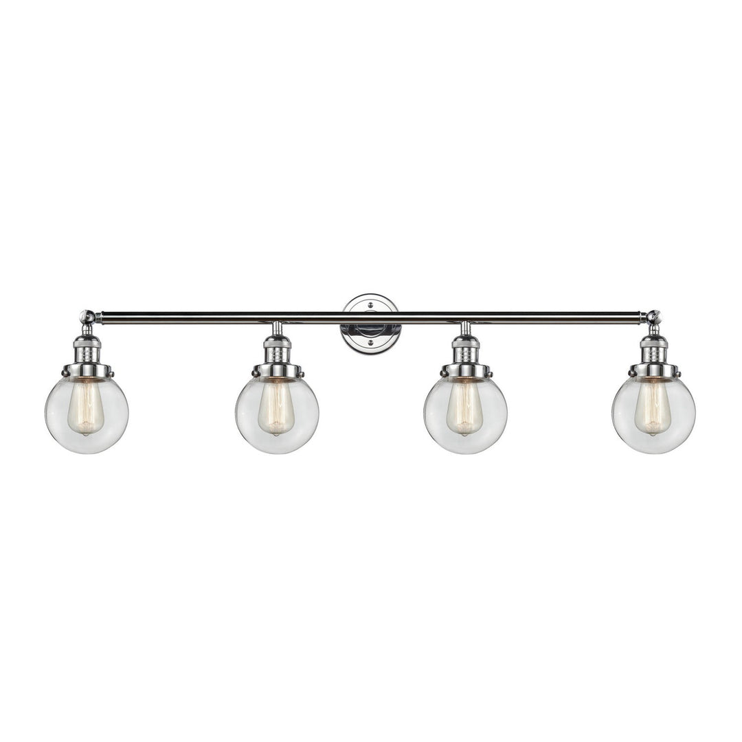 Innovations Franklin Restoration 215-PC-G202-6 Bath Vanity Light 42 in. wide - Polished Chrome